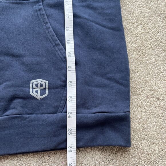 Born Primitive Jacket Men XL Unmatched Sweatshirt Hoodie Full Zip Cross Fit Blue - Picture 4 of 5